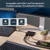 StarTech.com USB-C Multiport-Adapter - Tragbares USB-C-Dock mit 4K HDMI - 100W PD 3.0 Durchschleifung, 1x USB-A, 1x USB-C, GbE - Thunderbolt 3 & USB Type-C Laptop Reise-Dock - Mac & Windows