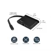 StarTech.com USB-C Multiport-Adapter - Tragbares USB-C-Dock mit 4K HDMI - 100W PD 3.0 Durchschleifung, 1x USB-A, 1x USB-C, GbE - Thunderbolt 3 & USB Type-C Laptop Reise-Dock - Mac & Windows