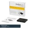 StarTech.com USB-C Multiport-Adapter - Tragbares USB-C-Dock mit 4K HDMI - 100W PD 3.0 Durchschleifung, 1x USB-A, 1x USB-C, GbE - Thunderbolt 3 & USB Type-C Laptop Reise-Dock - Mac & Windows