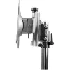 StarTech.com Dual-Monitor-Ständer – Ergonomischer freistehender Dual-Monitor-Tischständer für zwei 24-Zoll-VESA-Monitore – Synchron höhenverstellbar – Doppelter Monitor-Mastmontage – Silber