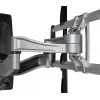 StarTech.com Vollbewegliche TV-Wandhalterung – Hochbelastbare, schwenkbare TV-Wandhalterung für 32 Zoll bis 75 Zoll (165 lb/75 kg) VESA-Displays – Universell verstellbarer Neige-/Schwenkarm für Flachbildschirme – Silber