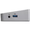 StarTech.com 4K USB-C Dock, Triple UHD 4K Monitor Dockingstation, Mac & Windows, USB-C zu HDMI & DisplayPort, 100W Power Delivery, 5x USB 5Gbit/s Hub – TAA