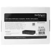 StarTech.com 2-Port DisplayPort KVM-Switch - 4K 60Hz - Einzelbildschirm - Dual-Port UHD DP 1.2 USB KVM-Switch mit integriertem USB 3.0 Hub & Audio - Dell HP Apple Lenovo - TAA-konform
