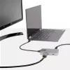 StarTech.com USB-C-Multiport-Adapter – USB-C auf 4K 60Hz HDMI 2.0, 100 W Power Delivery Durchgang – 3-Port 10 Gbit/s USB-Hub – Tragbare USB-Typ-C Mini-Dockingstation – 25 cm Kabel