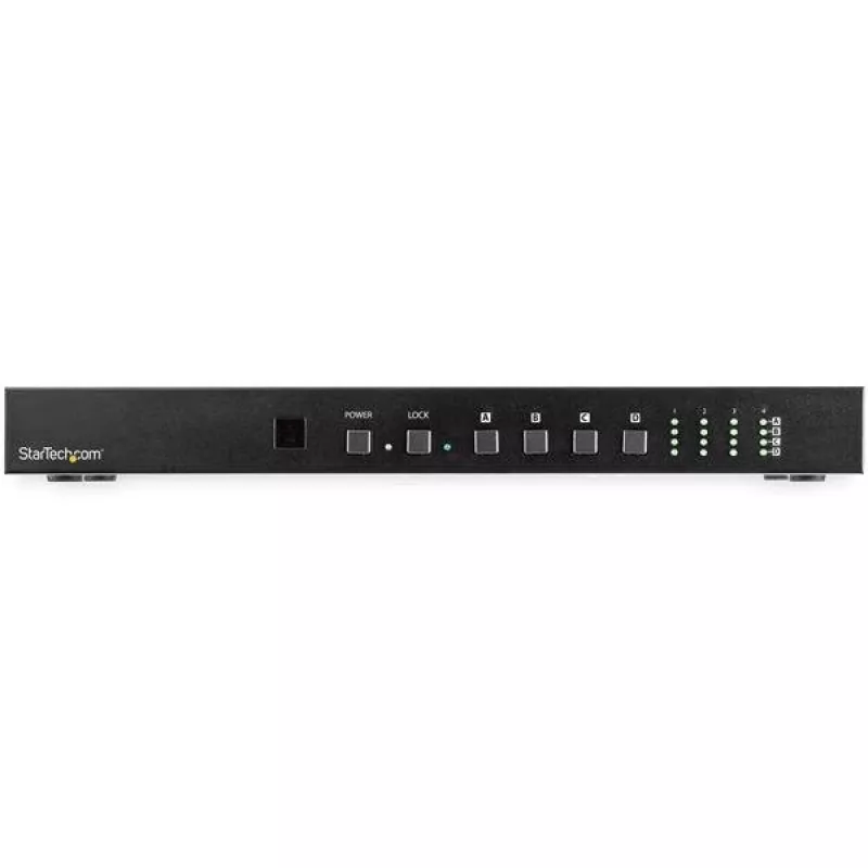 StarTech.com 4x4 HDMI-Matrix-Switch mit Audio- und Ethernet-Steuerung – 4K 60Hz