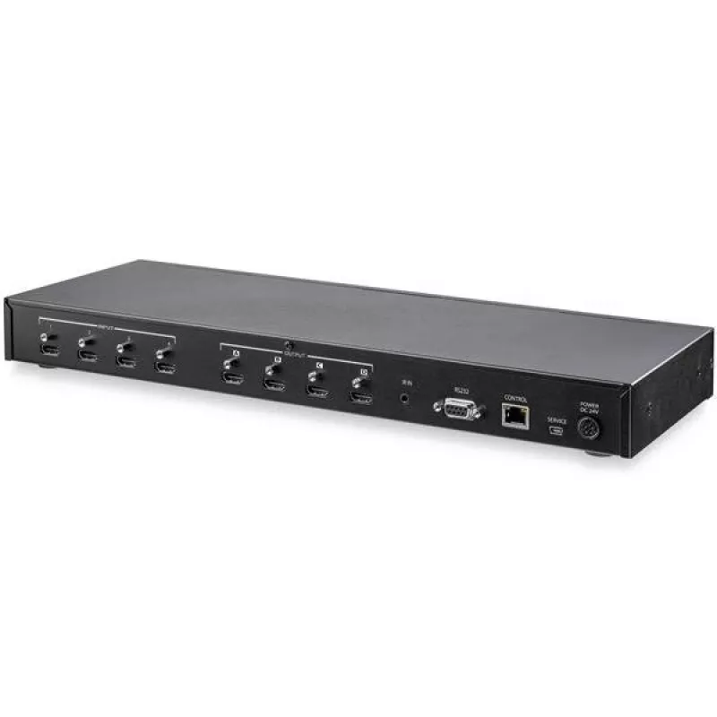 StarTech.com 4x4 HDMI-Matrix-Switch mit Audio- und Ethernet-Steuerung – 4K 60Hz