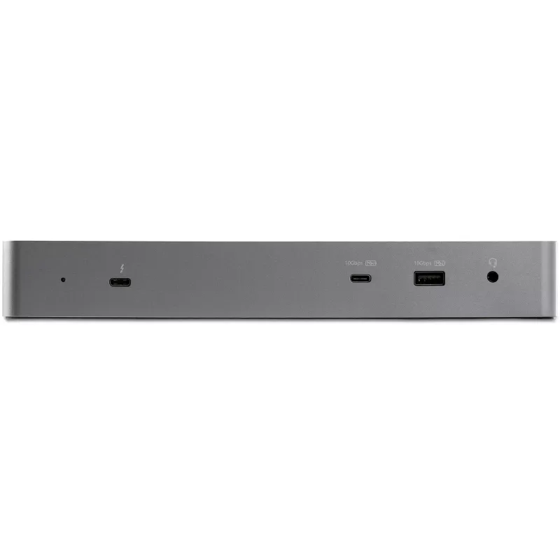 StarTech.com USB C Dockingstation für Macbook Pro/Air-M1/M2/M3/M4, Thunderbolt-kompatibel, HDMI/DisplayPort, Dual 4K 60Hz/Single 8K, USB Typ-C Laptop-Dock, 96W Power Delivery, USB 10Gbps