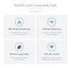 StarTech.com USB C Dockingstation für Macbook Pro/Air-M1/M2/M3/M4, Thunderbolt-kompatibel, HDMI/DisplayPort, Dual 4K 60Hz/Single 8K, USB Typ-C Laptop-Dock, 96W Power Delivery, USB 10Gbps
