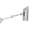 StarTech.com Wandhalterung für Monitorarm - Gelenkiger ergonomischer VESA-Wandmonitorarm - 20 Zoll (52 cm) lang - Einzelbildschirm bis zu 34 Zoll - Schwenkbar/Neigbar/Drehbar - Verstellbare Bildschirmhalterung