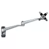 StarTech.com Wandhalterung für Monitorarm - Gelenkiger ergonomischer VESA-Wandmonitorarm - 20 Zoll (52 cm) lang - Einzelbildschirm bis zu 34 Zoll - Schwenkbar/Neigbar/Drehbar - Verstellbare Bildschirmhalterung