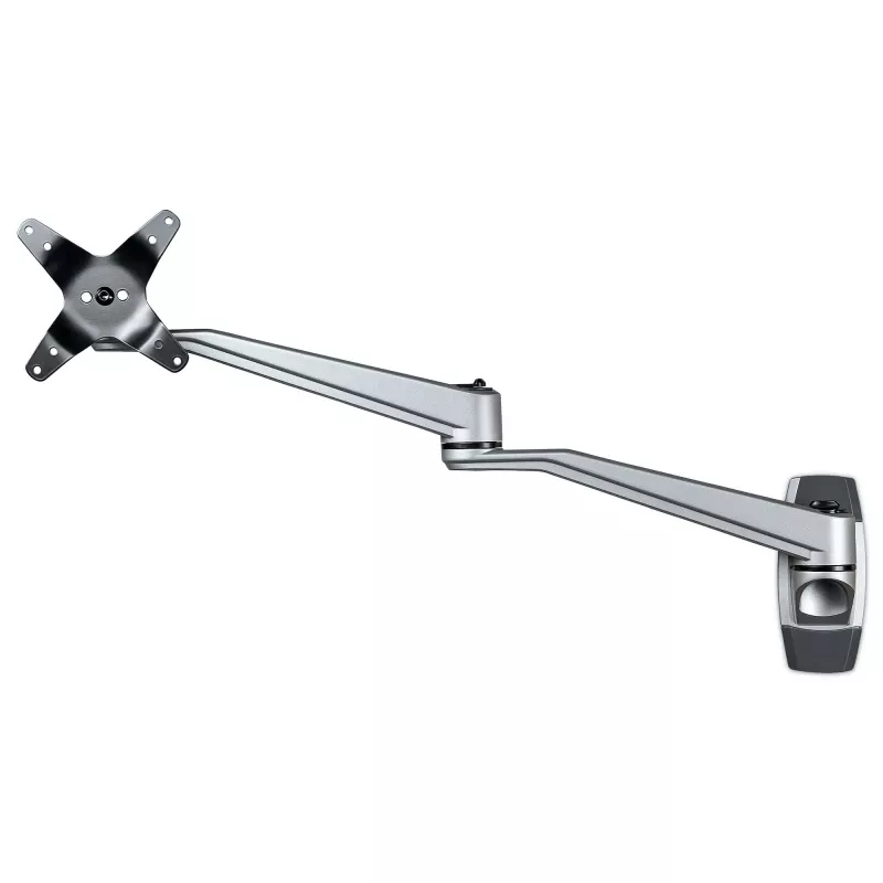 StarTech.com Wandhalterung für Monitorarm - Gelenkiger ergonomischer VESA-Wandmonitorarm - 20 Zoll (52 cm) lang - Einzelbildschirm bis zu 34 Zoll - Schwenkbar/Neigbar/Drehbar - Verstellbare Bildschirmhalterung