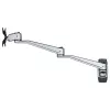 StarTech.com Wandhalterung für Monitorarm - Gelenkiger ergonomischer VESA-Wandmonitorarm - 20 Zoll (52 cm) lang - Einzelbildschirm bis zu 34 Zoll - Schwenkbar/Neigbar/Drehbar - Verstellbare Bildschirmhalterung