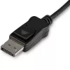 StarTech.com 3,3 Fuß / 1 m USB-C-auf-DisplayPort-1.4-Kabel – 8K/5K/4K USB-Typ-C-auf-DP-1.4-Alt-Mode-Videoadapterkonverter – HBR3/HDR/DSC – 8K 60 Hz DP-Monitorkabel – USB-C/Thunderbolt 3