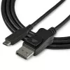 StarTech.com 3,3 Fuß / 1 m USB-C-auf-DisplayPort-1.4-Kabel – 8K/5K/4K USB-Typ-C-auf-DP-1.4-Alt-Mode-Videoadapterkonverter – HBR3/HDR/DSC – 8K 60 Hz DP-Monitorkabel – USB-C/Thunderbolt 3