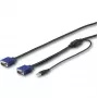 StarTech.com 3 m USB-KVM-Kabel für Rackmount-Konsolen