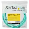 StarTech.com 7m (22ft) LC/UPC zu LC/UPC OM4 Multimode Glasfaserkabel, 50/125µm LOMMF/VCSEL Zipcord Faser, 100G, geringe Einfügedämpfung – LSZH Glasfaser-Jumperkabel