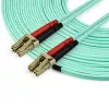 StarTech.com 15m (50ft) LC/UPC auf LC/UPC OM3 Multimode-Glasfaserkabel, Vollduplex, 50/125µm Zipcord-Faserkabel, 100G, geringe Einfügedämpfung, LSZH-Faser-Jumperkabel