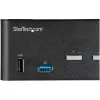 StarTech.com 2-Port Dual-Monitor HDMI KVM-Switch – 4K 60 Hz Ultra HD HDR – Desktop 4K HDMI 2.0 KVM-Switch mit 2-Port USB 3.0 Hub (5 Gbit/s) & 4x USB 2.0 HID, Audio – Hotkey-Umschaltung – TAA