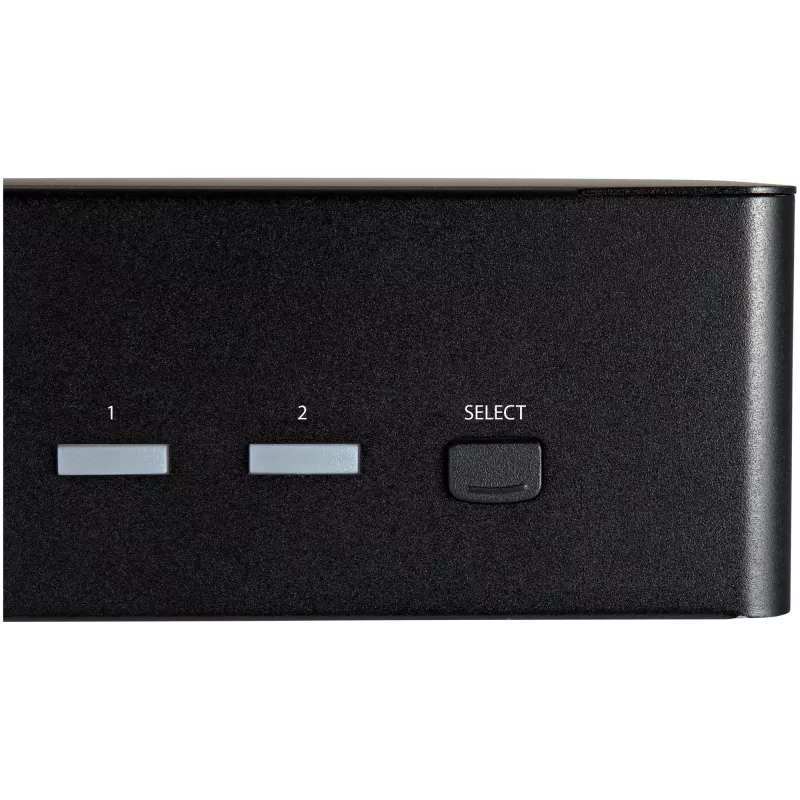 StarTech.com 2-Port Dual-Monitor HDMI KVM-Switch – 4K 60 Hz Ultra HD HDR – Desktop 4K HDMI 2.0 KVM-Switch mit 2-Port USB 3.0 Hub (5 Gbit/s) & 4x USB 2.0 HID, Audio – Hotkey-Umschaltung – TAA