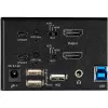StarTech.com 2-Port Dual-Monitor HDMI KVM-Switch – 4K 60 Hz Ultra HD HDR – Desktop 4K HDMI 2.0 KVM-Switch mit 2-Port USB 3.0 Hub (5 Gbit/s) & 4x USB 2.0 HID, Audio – Hotkey-Umschaltung – TAA