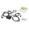 StarTech.com 2-Port HDMI KVM Switch - 4K 60Hz - Kompakter Dual-Port UHD/Ultra HD USB Desktop KVM Switch mit integrierten 1,2-m-Kabeln & Audio - Bus-gespeist & Fernumschaltung - MacBook ThinkPad