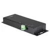 StarTech.com 4 Port USB C Hub 10Gbps – Industrieller Metall-USB-Typ-C-Hub mit 3xUSB-A und 1xUSB-C – ESD- und Überspannungsschutz – USB-C- oder USB-A-Host – selbstversorgter, montierbarer USB 3.2/3.1 Gen 2 Hub