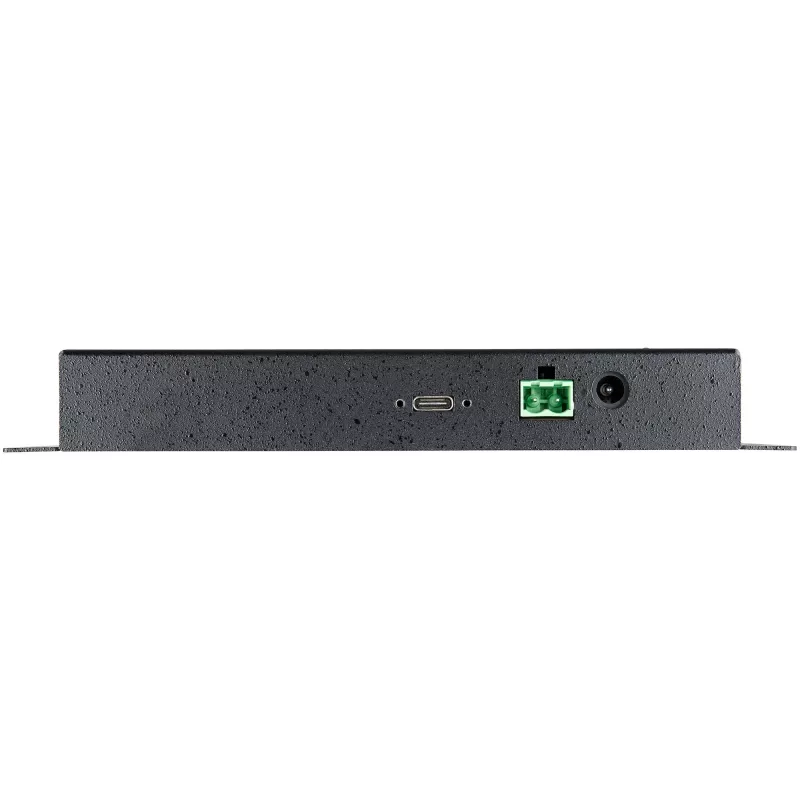 StarTech.com 4 Port USB C Hub 10Gbps – Industrieller Metall-USB-Typ-C-Hub mit 3xUSB-A und 1xUSB-C – ESD- und Überspannungsschutz – USB-C- oder USB-A-Host – selbstversorgter, montierbarer USB 3.2/3.1 Gen 2 Hub
