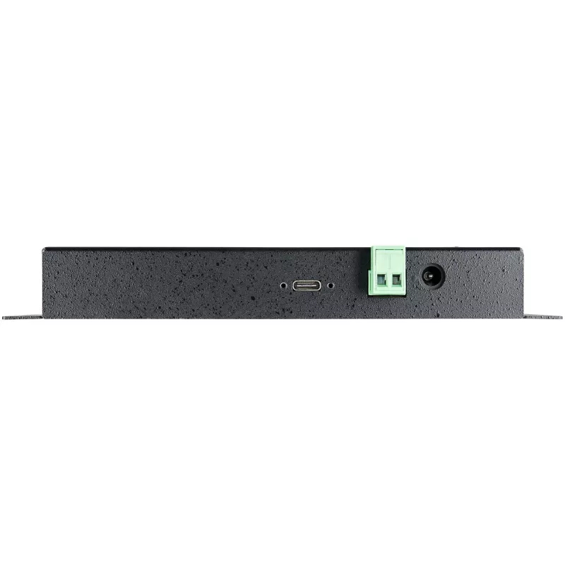 StarTech.com 4 Port USB C Hub 10Gbps – Industrieller Metall-USB-Typ-C-Hub mit 3xUSB-A und 1xUSB-C – ESD- und Überspannungsschutz – USB-C- oder USB-A-Host – selbstversorgter, montierbarer USB 3.2/3.1 Gen 2 Hub