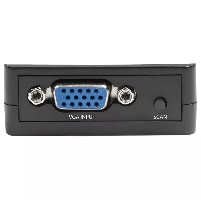 StarTech.com VGA-zu-Cinch- und S-Video-Konverter - USB-Stromversorgung, Aktiver Videokonverter, Schwarz, CE, FCC, REACH, 1920 x 1080 Pixel, 640 x 480,1920 x 1080 Pixel, 60 Hz