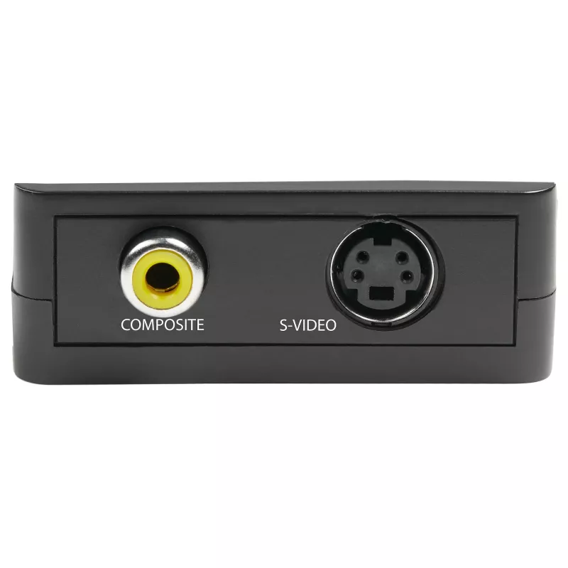 StarTech.com VGA-zu-Cinch- und S-Video-Konverter - USB-Stromversorgung, Aktiver Videokonverter, Schwarz, CE, FCC, REACH, 1920 x 1080 Pixel, 640 x 480,1920 x 1080 Pixel, 60 Hz