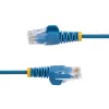StarTech.com 2,5 m CAT6-Kabel – schlank – rastnasenfreie RJ45-Stecker – Blau
