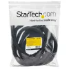 StarTech.com 4,6 m Kabelmanagementschlauch - Flexibler gewickelter Kabelwickel - 1,0-1,5 Zoll Durchmesser erweiterbarer Schlauch - Polyester-Kabelmanager/-schutz/-verberger - Schwarz zuschneidbarer Kabelorganisator
