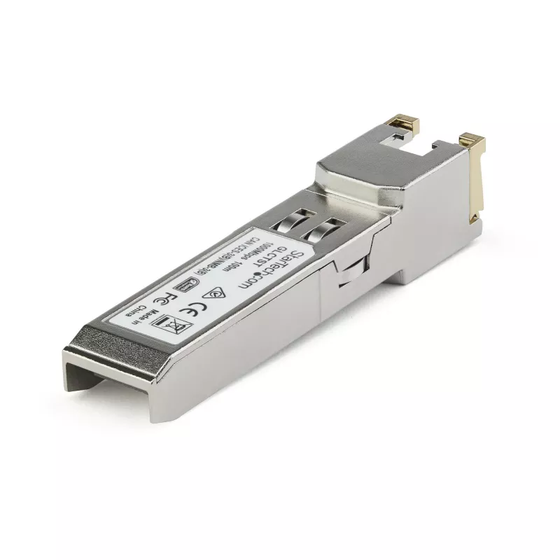 StarTech.com Dell EMC SFP-1G-T kompatibles SFP Modul - 1000BASE-T - SFP auf RJ45 Cat6/Cat5e - 1GE Gigabit Ethernet SFP - RJ-45 100m