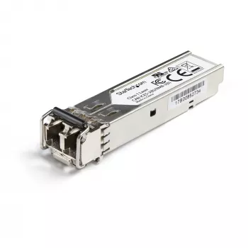 StarTech.com Dell EMC SFP-1G-SX kompatibles SFP-Modul – 1000BASE-SX – 1GbE Multimode Glasfaser MMF Optischer Transceiver – 1GE Gigabit Ethernet SFP – LC 550m – 850nm – DDM