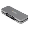 StarTech.com ~4 Port USB C Hub - 4x USB-A - USB 3.0 Type-C Hub - USB 3.2 Gen 1 (5Gbps) - Bus Powered Portable USB-C to USB-A Adapter Laptop Hub - 11.2 inch (28.5cm) Kabel mit Kabelmanagement