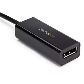 StarTech.com USB-C-auf-DisplayPort-Adapter – 8K/5K/4K USB Typ-C-auf-DP 1.4 Alt-Mode-Videokonverter – HBR3/DSC/HDR – 8K 60 Hz Thunderbolt 3 kompatibler DisplayPort-Monitor-Display-Adapter