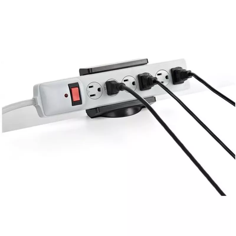 StarTech.com Universal Power Strip Desk Mount - Einstellbar - Tischklemmen-Halterung für Steckdosenleiste
