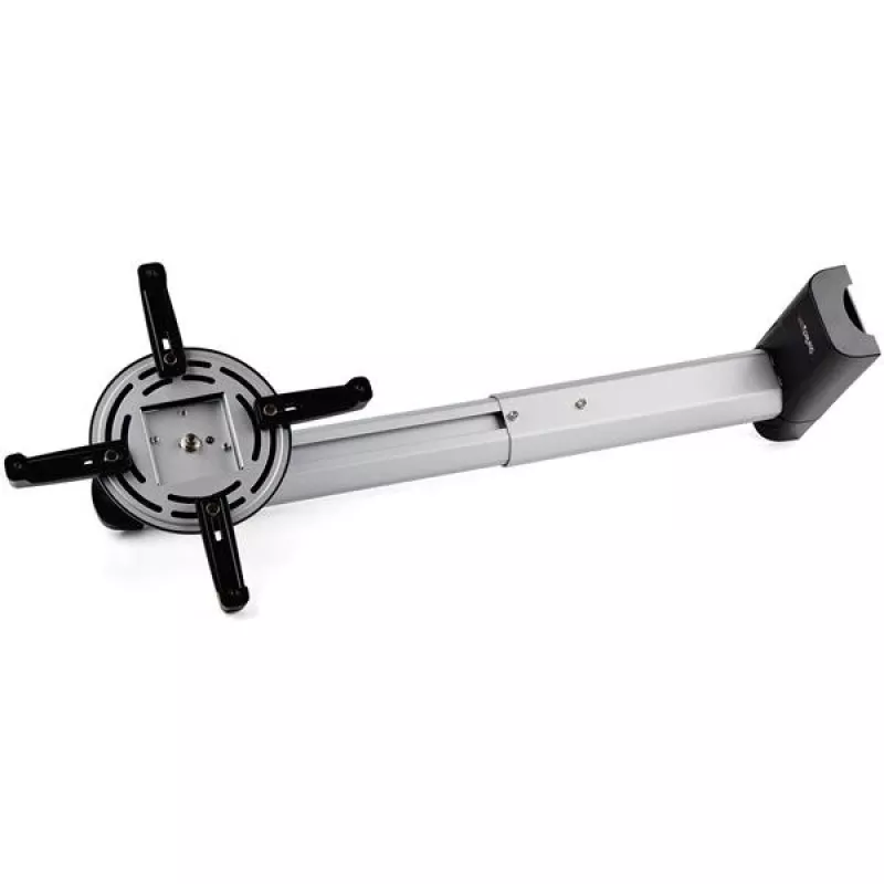 StarTech.com Universal-Projektor-Wandhalterung - Projektorhalterung unterstützt Kurzdistanz- & Ultrakurzdistanzprojektoren bis 15 kg - Neigbar/Schwenkbar/Drehbar - Einstellbarer Wandabstand 42 cm bis 70,5 cm - TAA