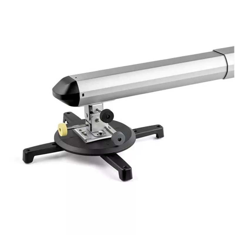 StarTech.com Universal-Projektor-Wandhalterung - Projektorhalterung unterstützt Kurzdistanz- & Ultrakurzdistanzprojektoren bis 15 kg - Neigbar/Schwenkbar/Drehbar - Einstellbarer Wandabstand 42 cm bis 70,5 cm - TAA