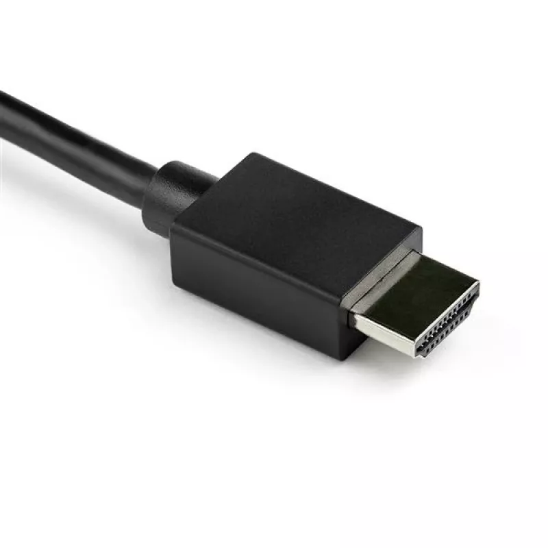 StarTech.com 2m VGA-auf-HDMI-Konverterkabel mit USB-Audio-Unterstützung und Stromversorgung – Analog-zu-Digital-Videoadapterkabel zum Anschluss eines VGA-PCs an einen HDMI-Bildschirm – 1080p Male-auf-Male-Monitorkabel