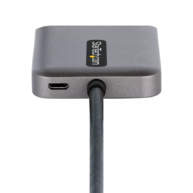 StarTech.com DP auf Dual HDMI MST HUB - Dual HDMI 4K 60Hz - DisplayPort Multi-Monitor-Adapter mit 30 cm Kabel - DP 1.4 Multi Stream Transport Hub, DSC | HBR3 - DP auf HDMI Splitter