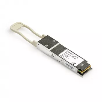 StarTech.com Cisco QSFP-40G-CSR4 kompatibles QSFP+-Modul – 40GBASE-SR4 – 40GbE Multimode-Glasfaser-MMF-Transceiver – 40GE Gigabit Ethernet QSFP+ – MPO 300m – 850nm – DDM Cisco Firepower, ASR9000, ASR1000