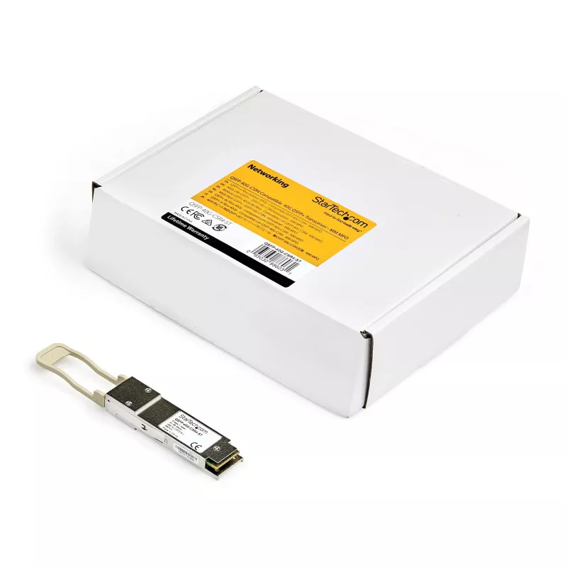 StarTech.com Cisco QSFP-40G-CSR4 kompatibles QSFP+-Modul – 40GBASE-SR4 – 40GbE Multimode-Glasfaser-MMF-Transceiver – 40GE Gigabit Ethernet QSFP+ – MPO 300m – 850nm – DDM Cisco Firepower, ASR9000, ASR1000
