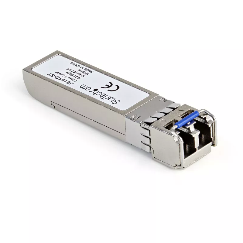 StarTech.com HPE J9151D kompatibles SFP+ Modul – 10GBASE-LR – 10GbE Singlemode-Glasfaser-Transceiver – 10GE Gigabit Ethernet SFP+ – LC 10km – 1310nm – DDM HPE 2540, 2920, 2930M