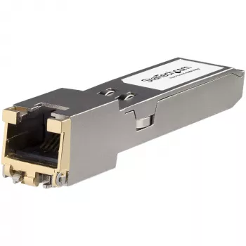 StarTech.com HPE JL563A Kompatibles SFP+ Modul - 10GBASE-T - SFP auf RJ45 Cat6/Cat5e - 10GE Gigabit Ethernet SFP+ - RJ-45 30m - HPE 8320, 8325-48Y8