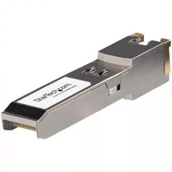 StarTech.com HPE JL563A Kompatibles SFP+ Modul - 10GBASE-T - SFP auf RJ45 Cat6/Cat5e - 10GE Gigabit Ethernet SFP+ - RJ-45 30m - HPE 8320, 8325-48Y8