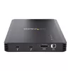 StarTech.com 4 Bay Thunderbolt 3 NVMe Gehäuse, Für M.2 NVMe SSD Laufwerke, 1x DisplayPort Video/ 2x TB3 Downstream Ports, 40 Gbit/s, 72W Netzteil, Externes Festplattengehäuse