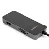 StarTech.com USB 3.0 auf HDMI und VGA Adapter - 4K/1080p USB Typ-A Dual Monitor Multiport Adapter Konverter - Externe Video-Grafikkarte für mehrere Bildschirme - Multi-Display USB-Adapter