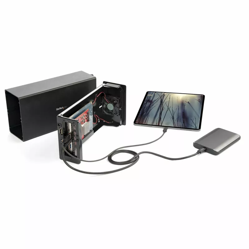 StarTech.com 4-Port USB PCIe-Karte – 10-Gbit/s-USB-PCI-Express-Erweiterungskarte mit 2 Controllern – 2x USB-C- und 2x USB-A-Anschlüsse (USB 3.2/3.1 Gen 2) – USB/USB-C-PCIe-Karte – Full Profile