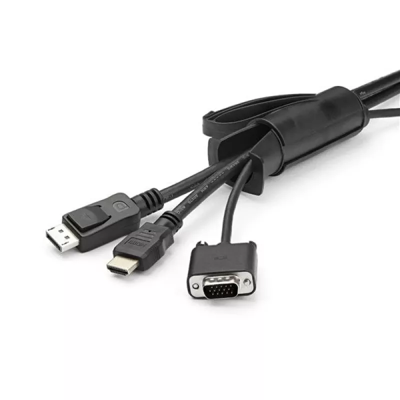 StarTech.com 2,5 m Kabel-Management-Spiralschlauch – 25 mm Durchmesser